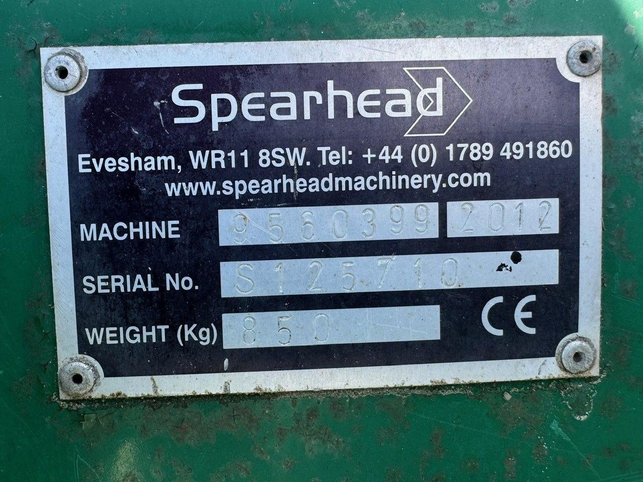 Schlegelmäher типа Spearhead 260 klepelmaaier, Gebrauchtmaschine в Hardinxveld-Giessendam (Фотография 5)