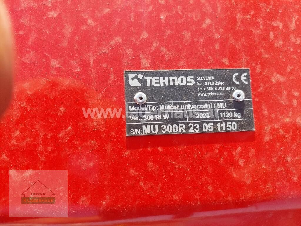 Schlegelmäher του τύπου Tehnos MU 300 R LW, Neumaschine σε Haag (Φωτογραφία 3)