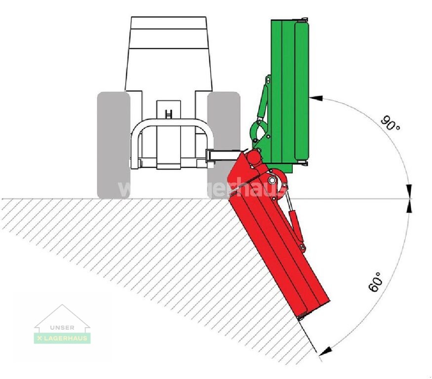 Schlegelmäher del tipo Tehnos SEITENMULCHER MBL 150, Gebrauchtmaschine In Wolkersdorf (Immagine 2)