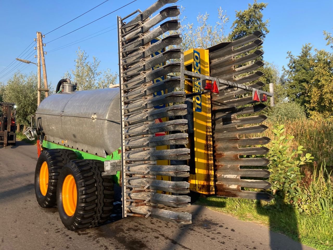 Schleudertankwagen типа Cebeco vacuumtank met bemester, Gebrauchtmaschine в Stolwijk (Фотография 8)