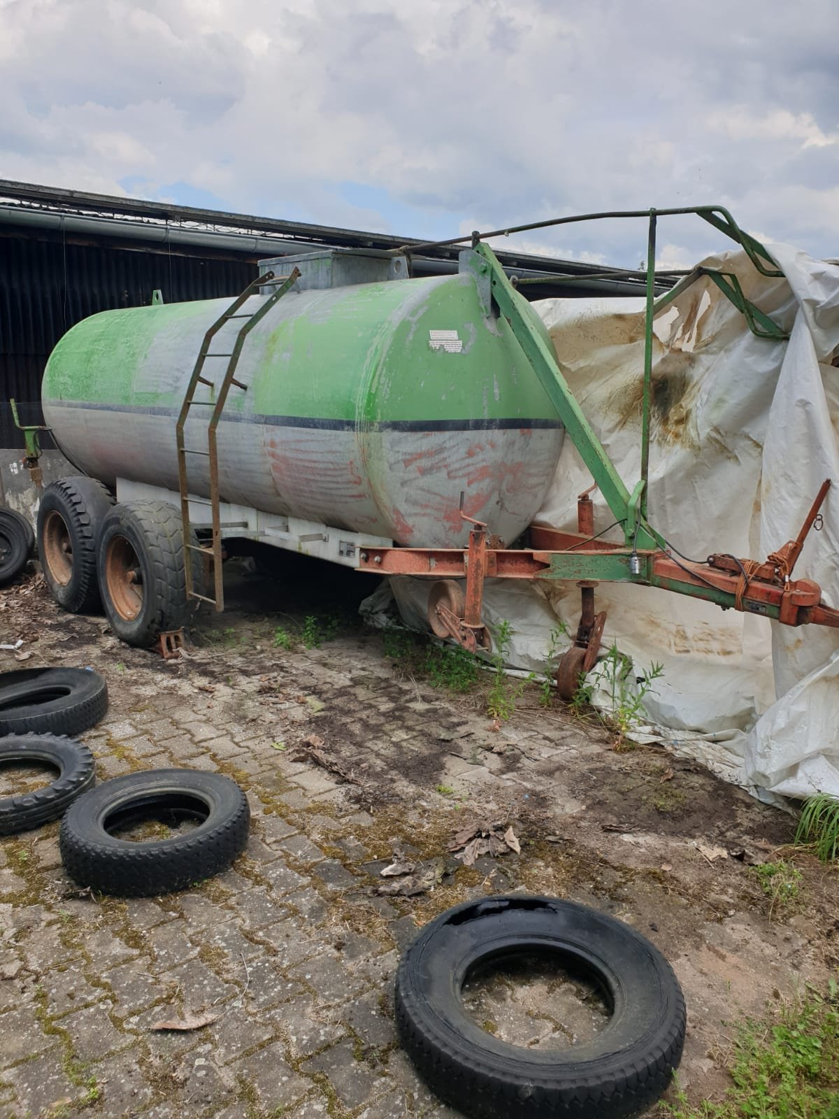 Schleudertankwagen typu Eckart Wassertankfass, Gebrauchtmaschine w Bamberg (Zdjęcie 1)