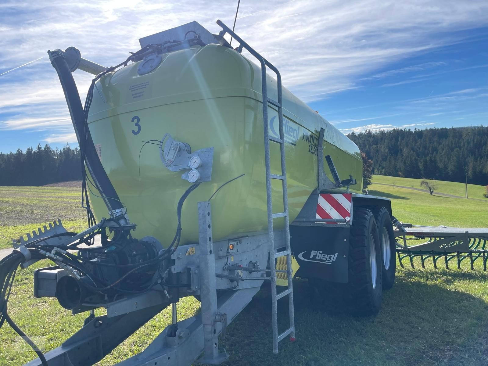 Schleudertankwagen del tipo Fliegl HFW 28500, Gebrauchtmaschine In Bad Leonfelden (Immagine 17)