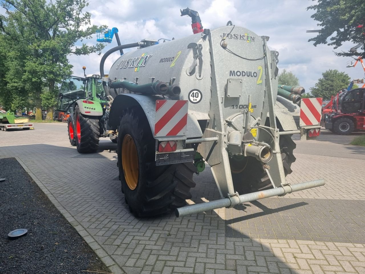 Schleudertankwagen typu Joskin MODUL02 11000 ME, Gebrauchtmaschine w Lunteren (Zdjęcie 4)