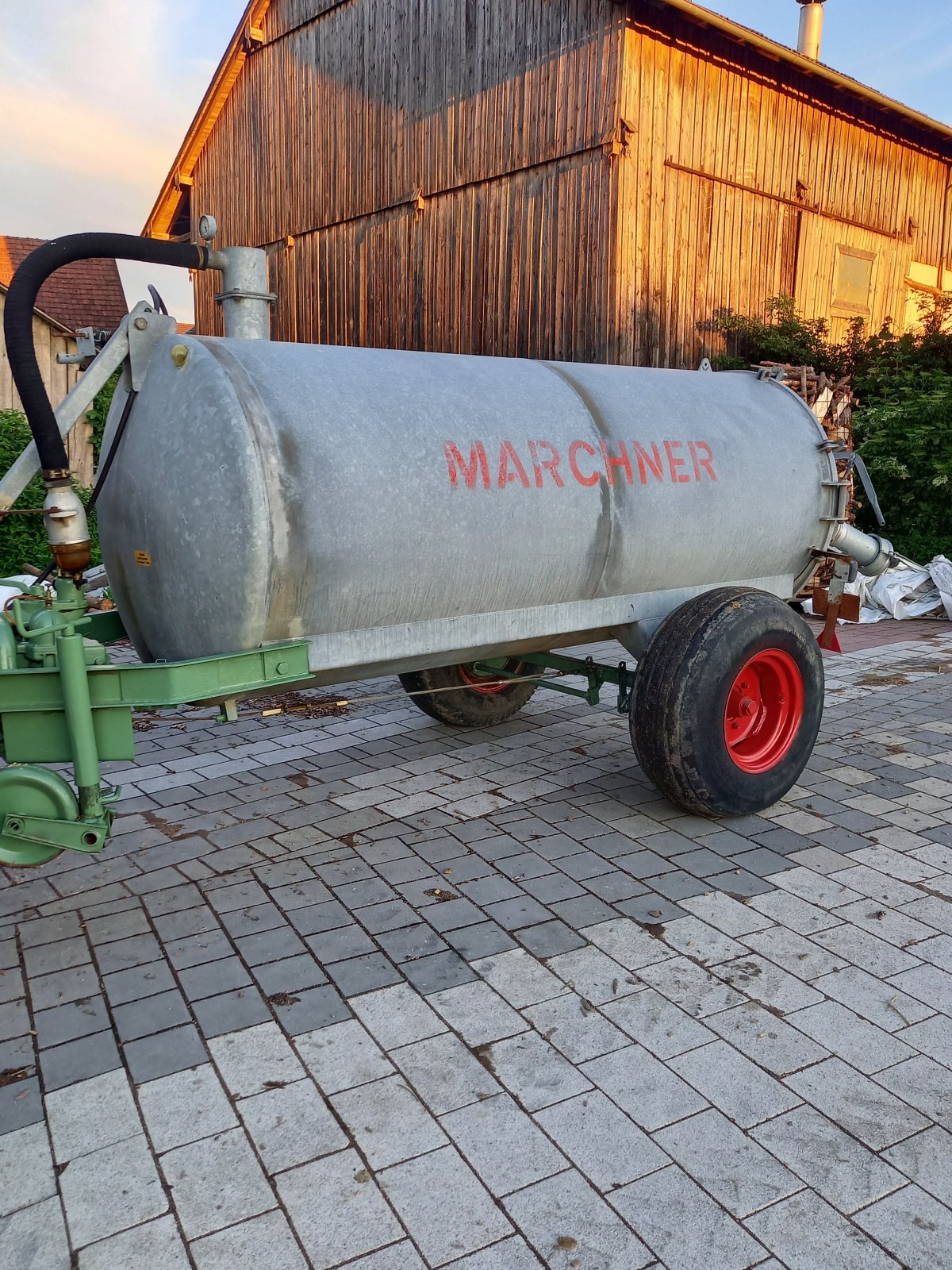 Schleudertankwagen van het type Marchner 4000l, Gebrauchtmaschine in Neunburg  (Foto 1)