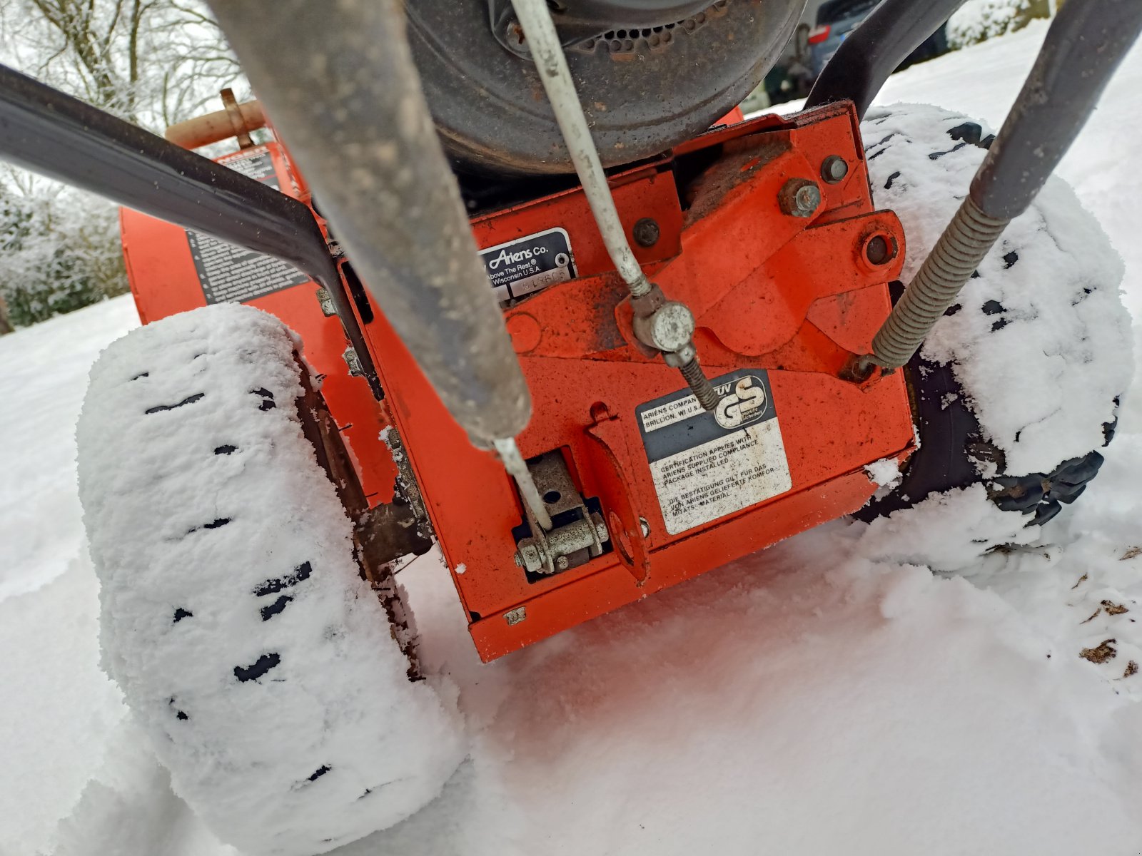 Schneefräse van het type Ariens ST 724, Gebrauchtmaschine in Beverstedt (Foto 3)