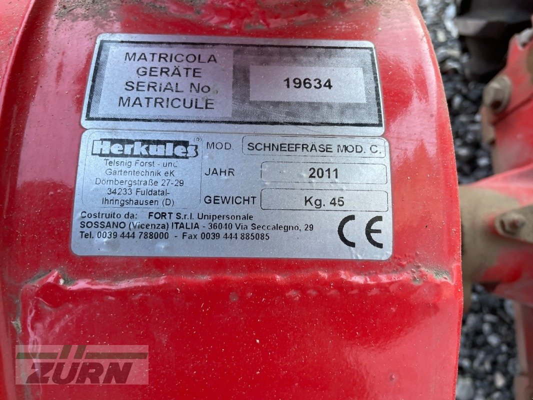 Schneefräse za tip Herkules UE 30 Hydro, Gebrauchtmaschine u Emskirchen (Slika 20)