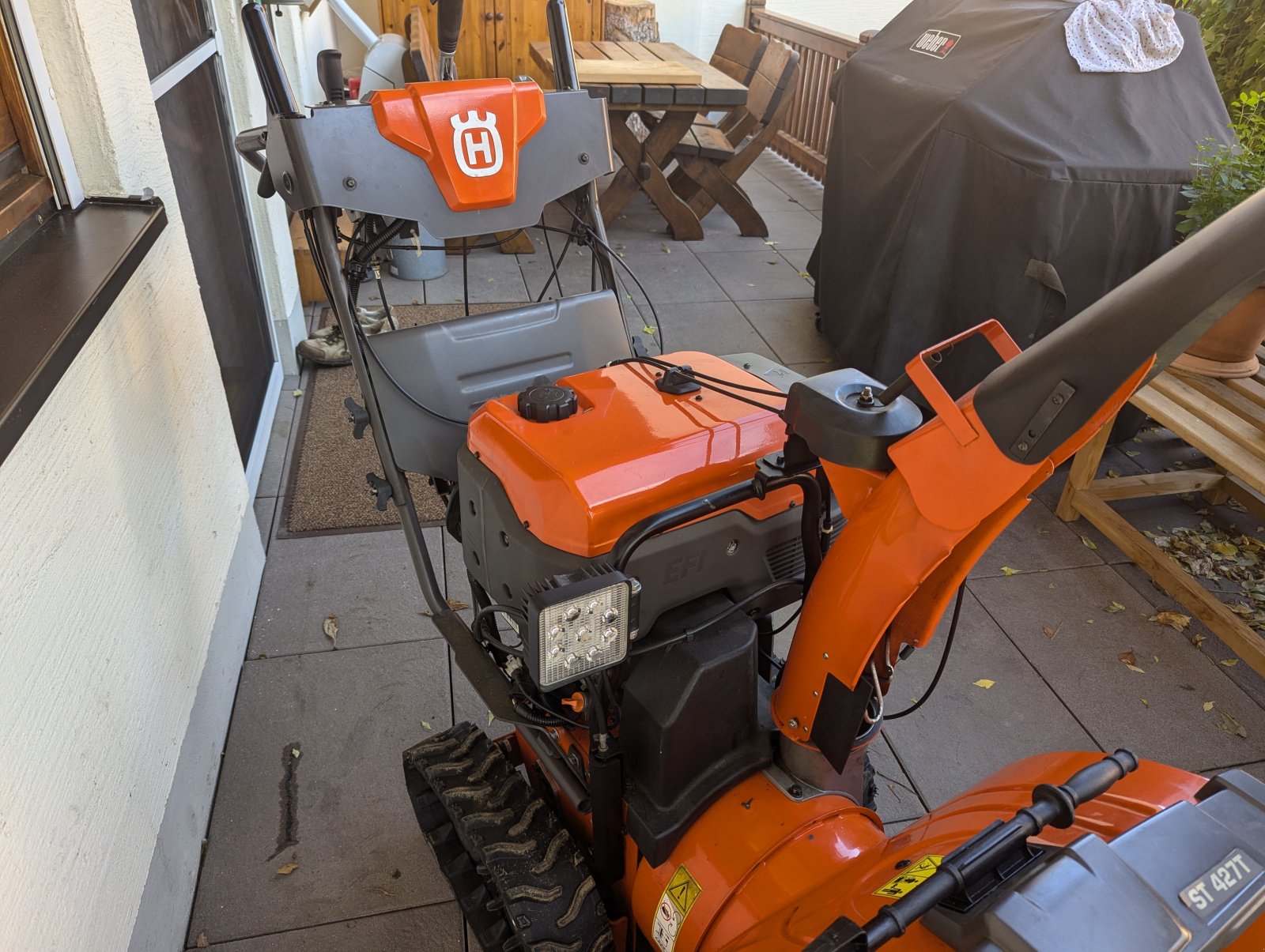 Schneefräse tip Husqvarna ST 427 T, Gebrauchtmaschine in Schöfweg (Poză 3)