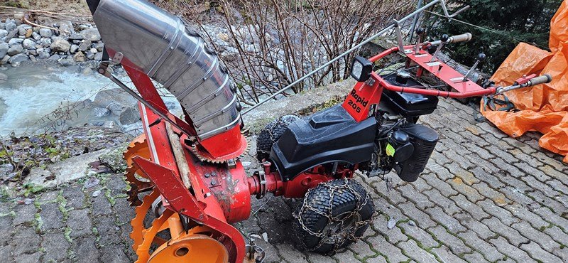 Schneefräse del tipo Rapid 205, Gebrauchtmaschine In Gstaad/BE (Immagine 3)