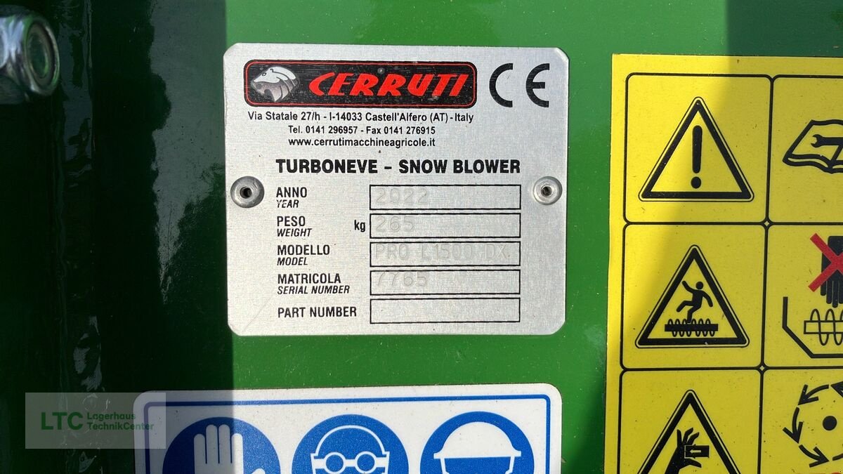 Schneefräse tip Sonstige Cerruti PROFY 450-450 L1500, Vorführmaschine in Herzogenburg (Poză 13)