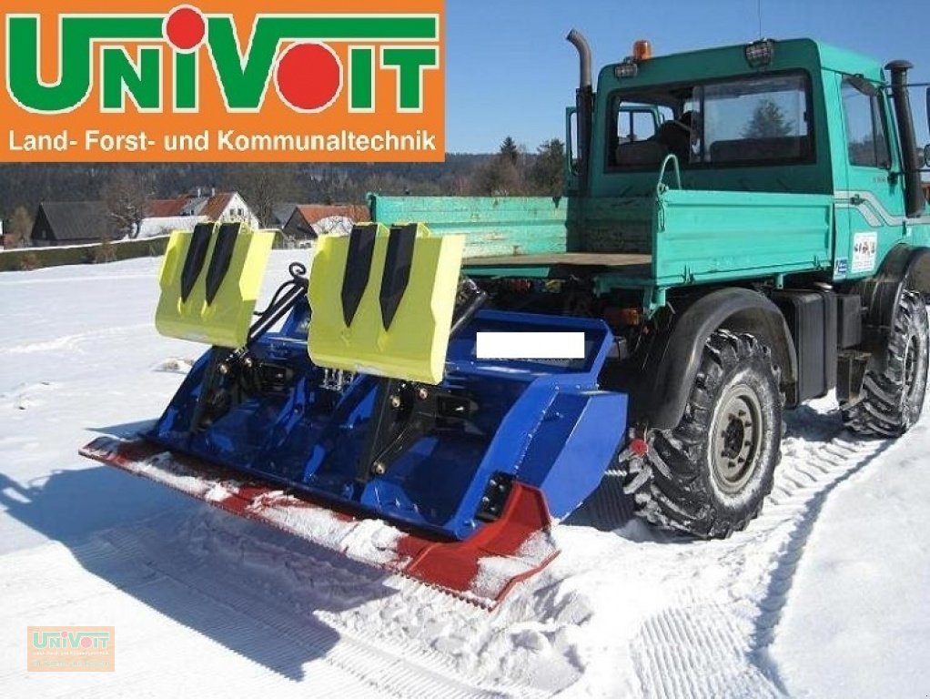 Schneefräse Türe ait Univoit Loipenspurgerät Dreipunktanbau Fräse Spurplatten Rodelbahn, Gebrauchtmaschine içinde Warmensteinach (resim 8)