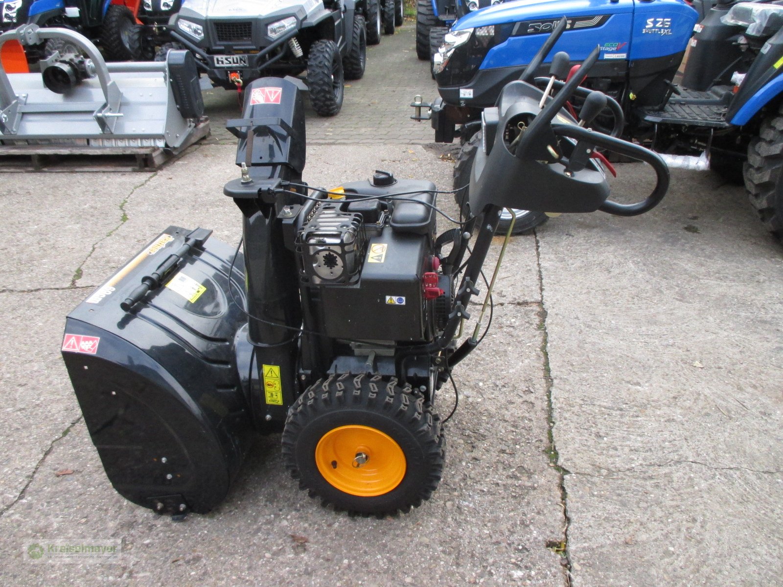 Schneefräse van het type Wallentin & Partner SB 270 , 7 KW(9 PS), E-Start 69 cm neuwertig, Gebrauchtmaschine in Feuchtwangen (Foto 3)