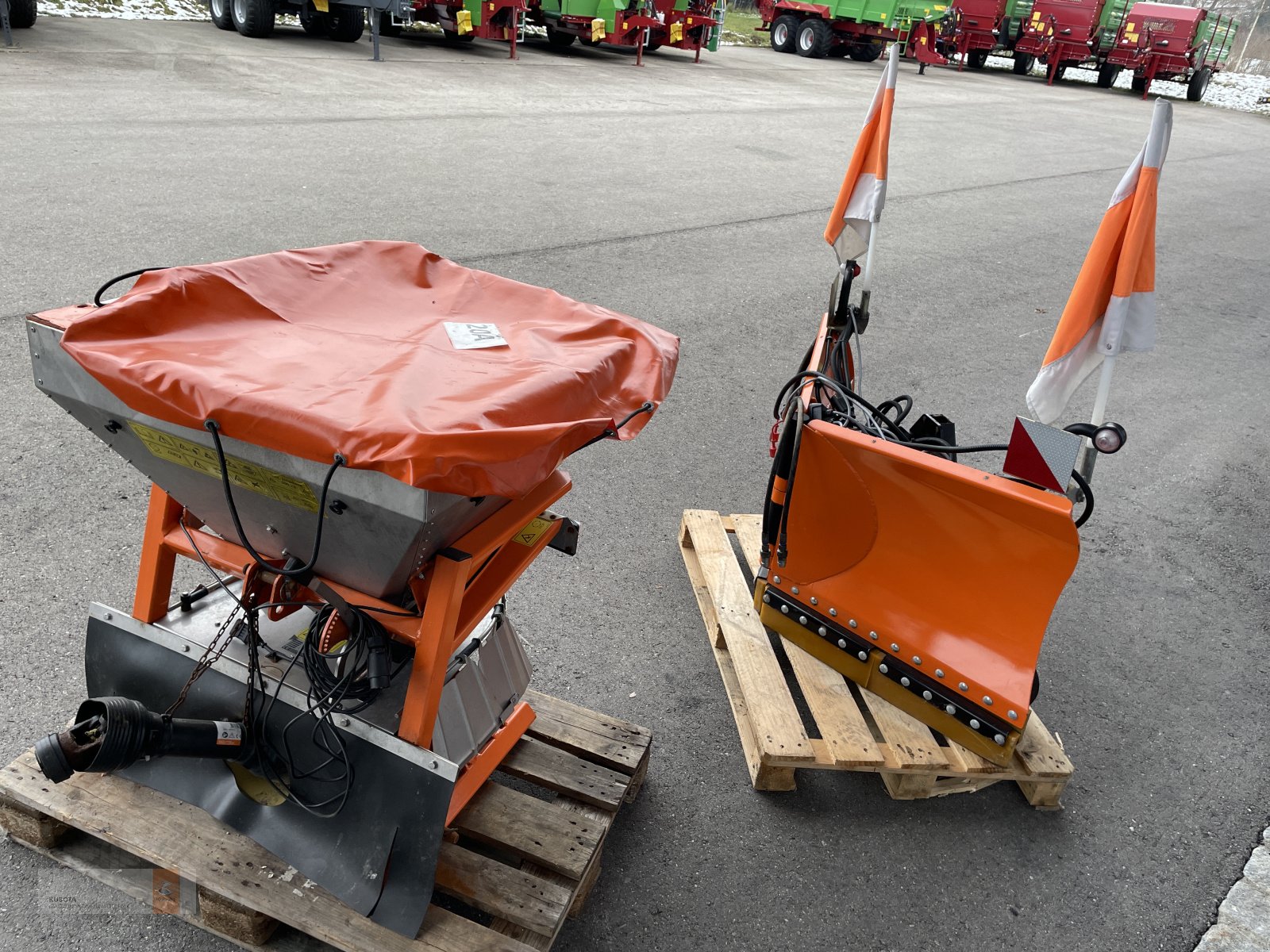 Schneepflug typu EcoTech Winterschlussverkauf Winteraktion EcoTech Salzstreuer&Schneepflug, Gebrauchtmaschine v Biessenhofen (Obrázek 5)