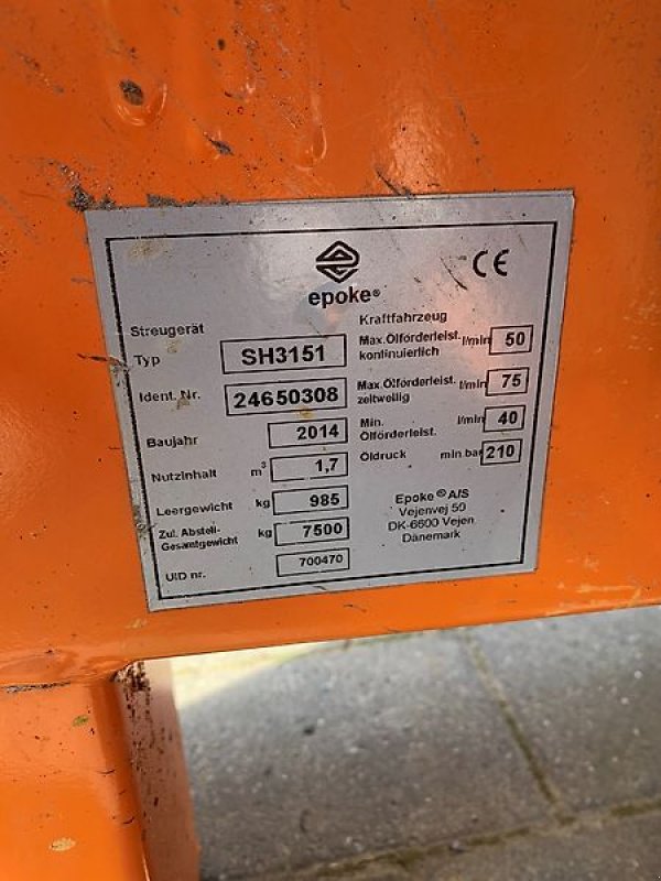 Schneepflug of the type Epoke SH 3151, Gebrauchtmaschine in Eppingen (Picture 3)