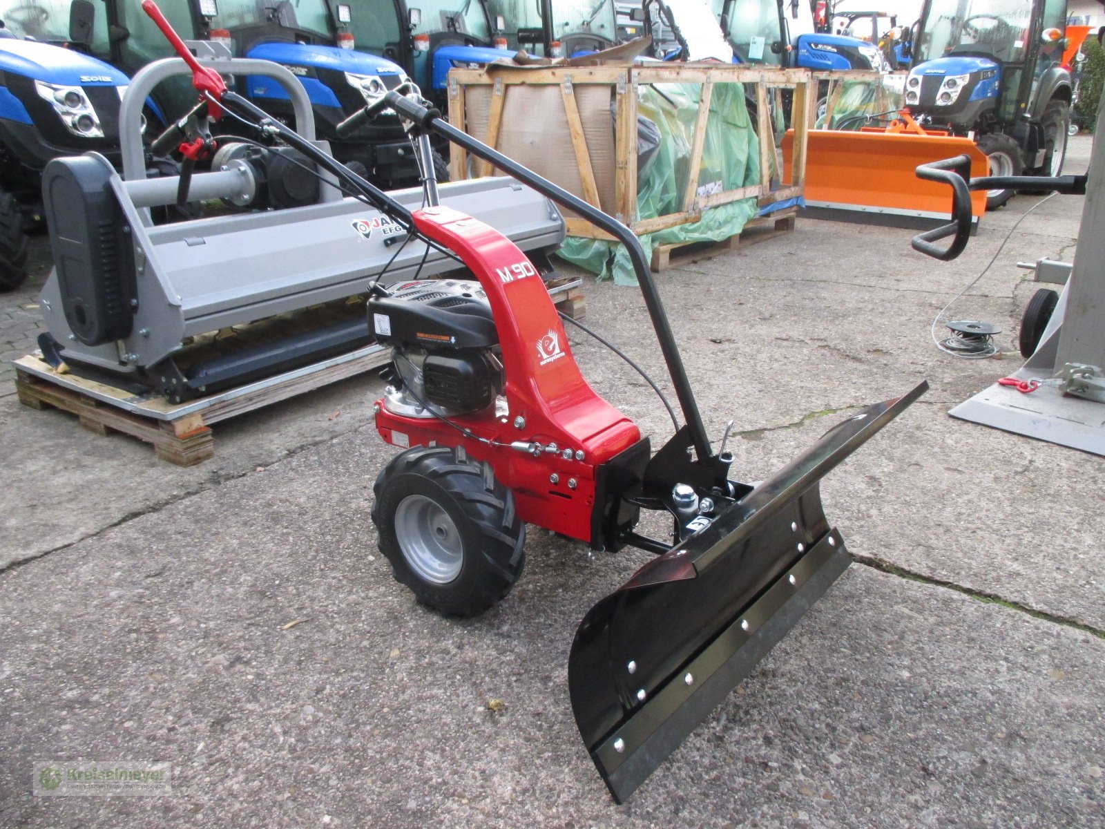 Schneepflug typu Eurosystems M 90 mit Schneeräumschild 85 cm, Neumaschine v Feuchtwangen (Obrázek 2)