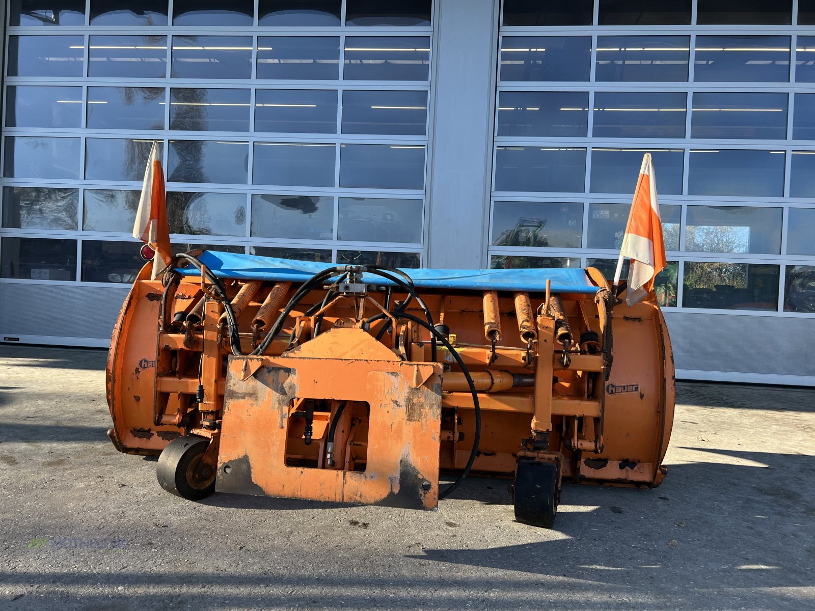 Schneepflug des Typs Hauer SRS-H2 2800, Gebrauchtmaschine in Pforzen (Bild 3)