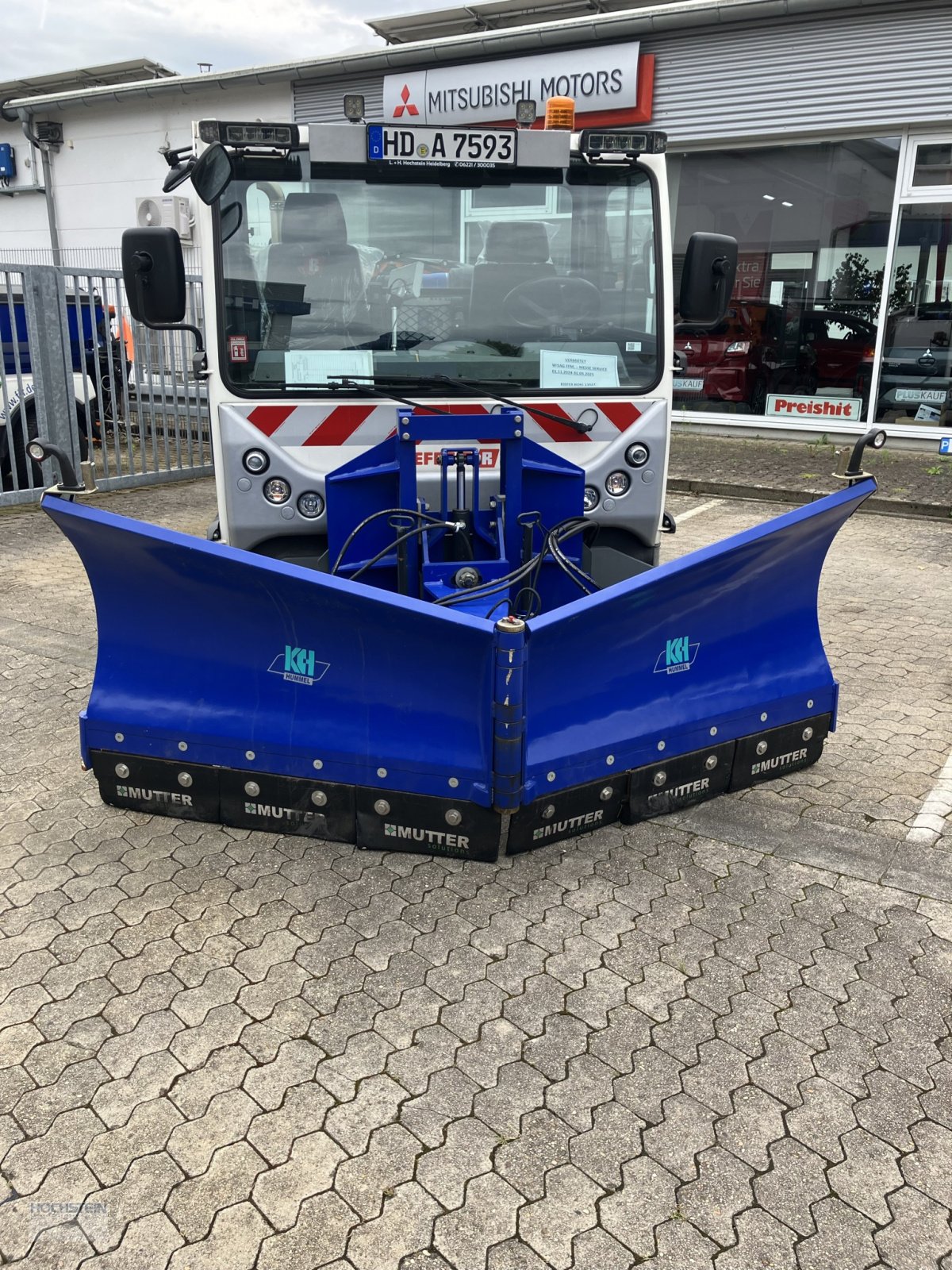 Schneepflug del tipo Hummel LF-D 2700mm, Gebrauchtmaschine In Heidelberg - Rohrbach Süd (Immagine 1)