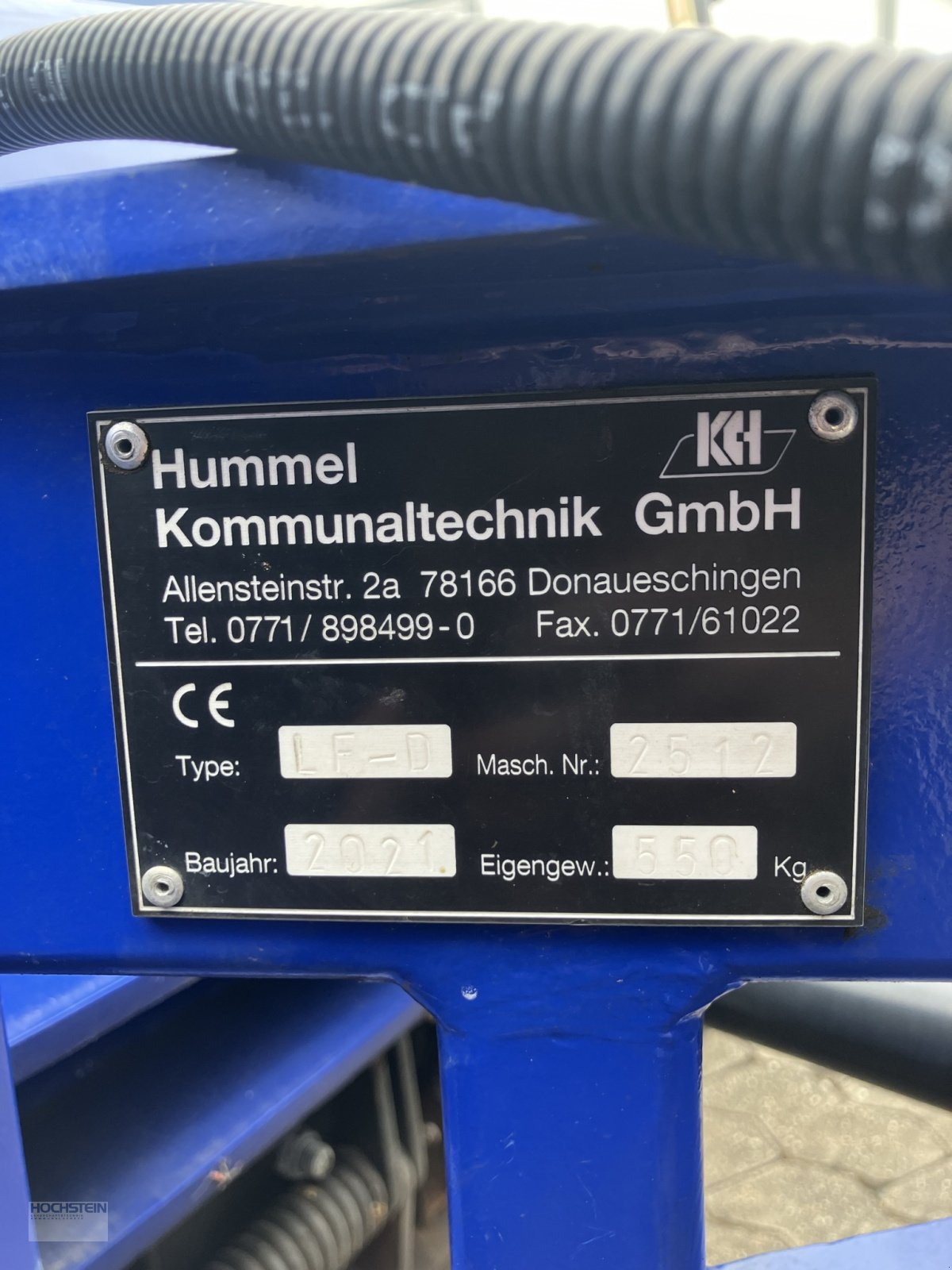 Schneepflug tipa Hummel LF-D 2700mm, Gebrauchtmaschine u Heidelberg - Rohrbach Süd (Slika 4)