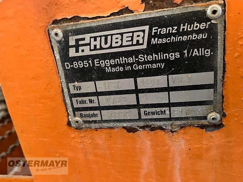 Schneepflug typu JCB HSX 190, Gebrauchtmaschine v Rohr (Obrázek 5)