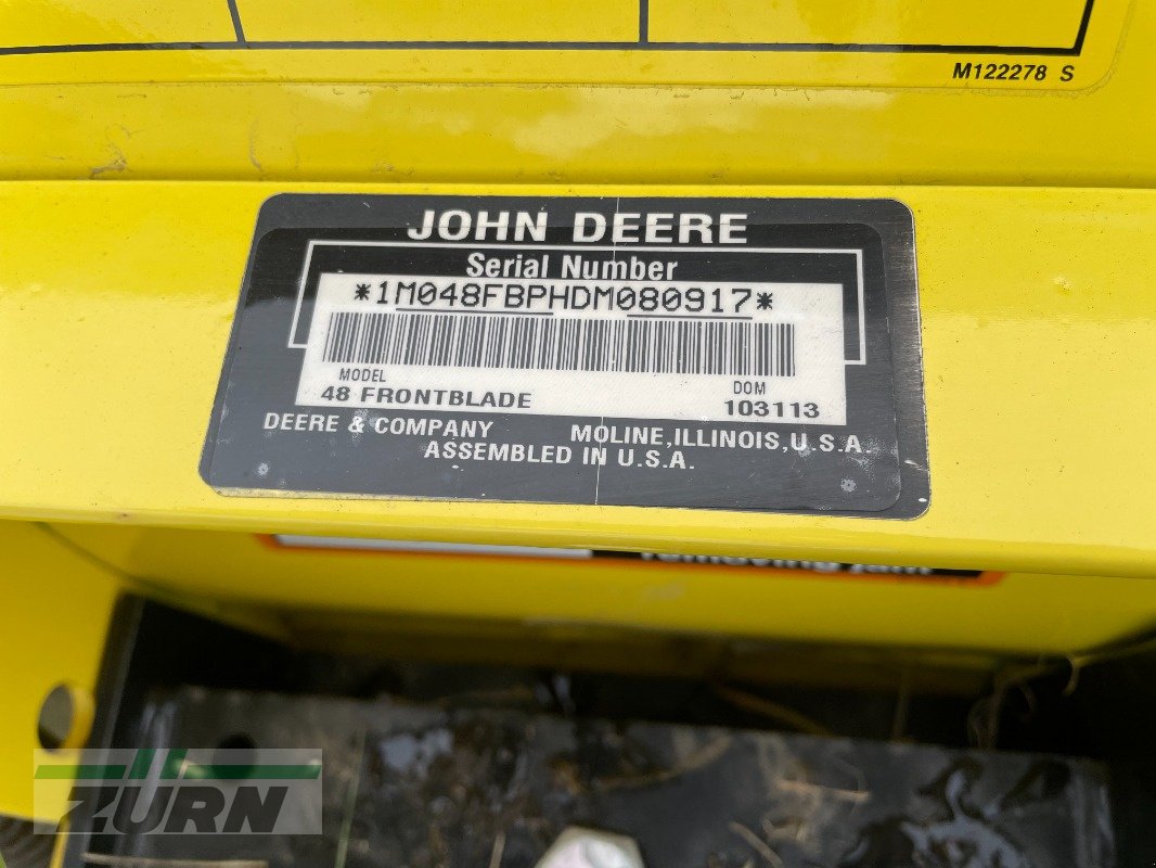 Schneepflug van het type John Deere 1,22m, Gebrauchtmaschine in Merklingen (Foto 3)