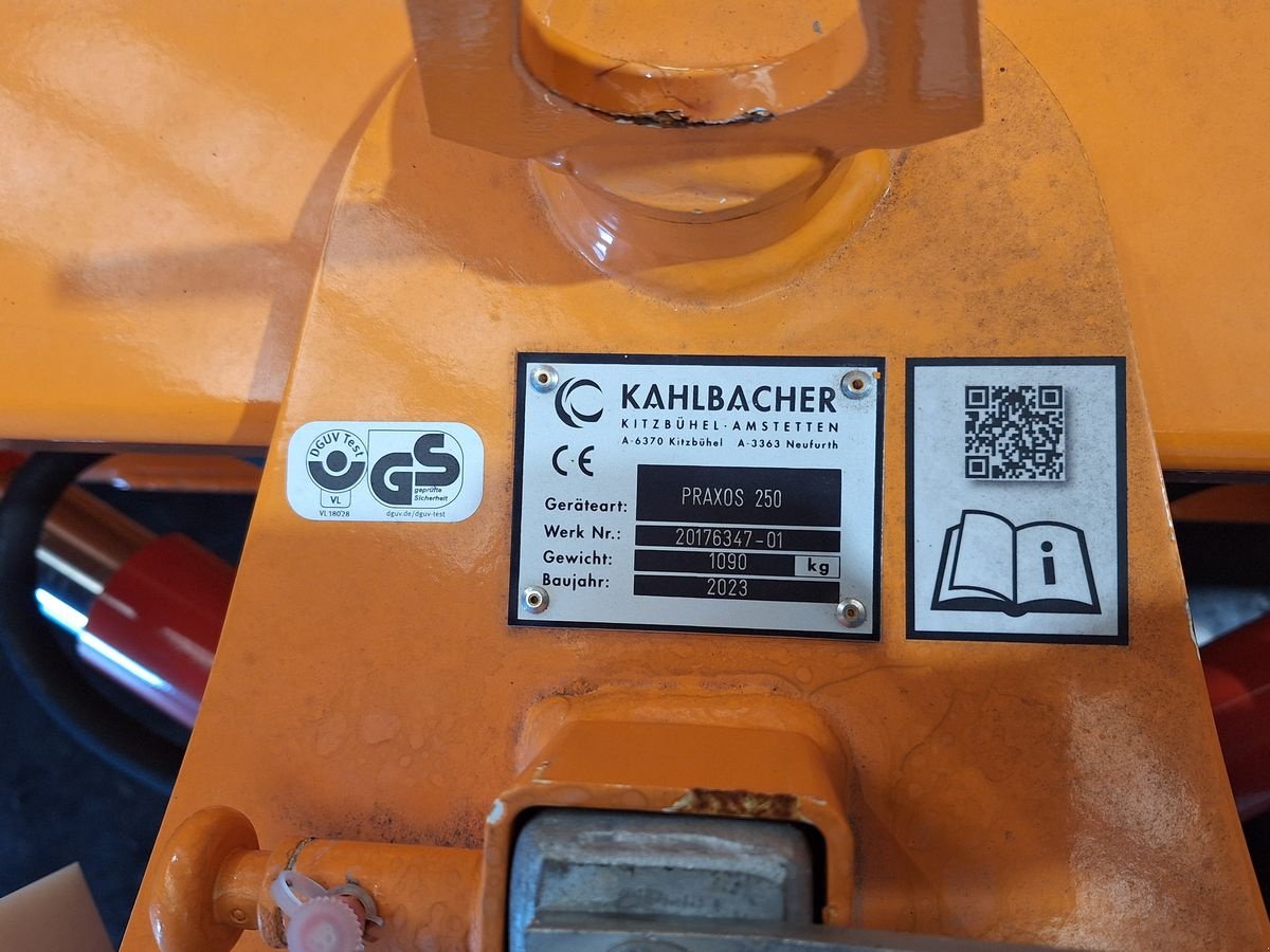 Schneepflug tip Kahlbacher Praxos 250 - 3 scharig, Neumaschine in Bergheim (Poză 8)