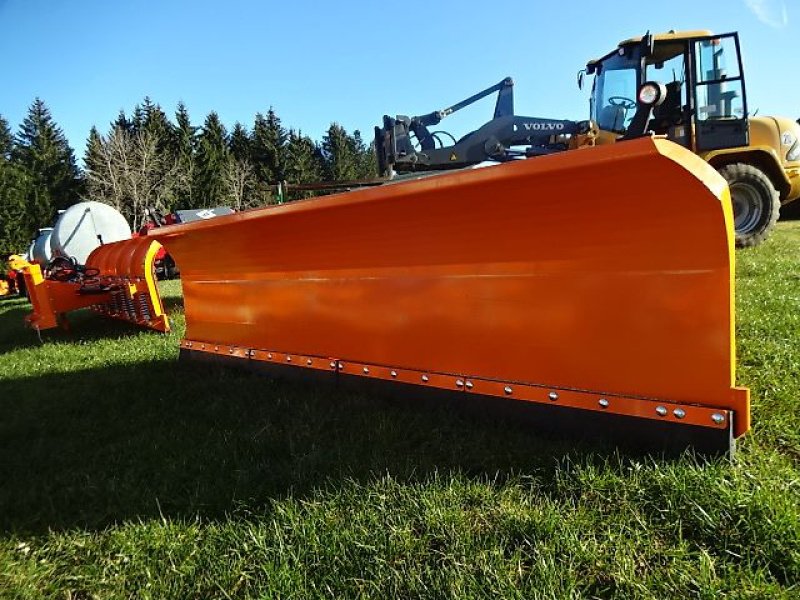 Schneepflug от тип M&H 3,3 Meter- NEU- SP-330 - Schneeschild- Schneepflug - Schwere Ausführung- hydraulisch schwenkbar, Neumaschine в Neureichenau (Снимка 2)