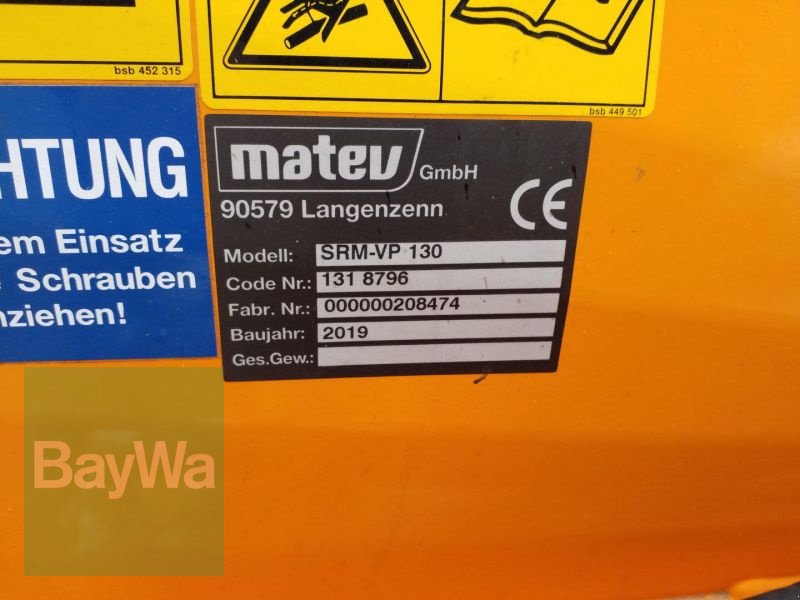 Schneepflug del tipo Matev VARIO-PFLUG SRM-VP 130, Gebrauchtmaschine In Bamberg (Immagine 11)