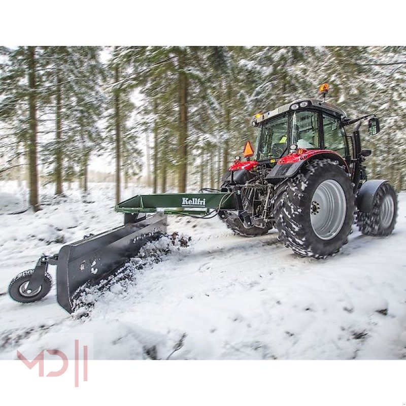 Schneepflug Türe ait MD Landmaschinen Kellfri Planierschild 2,7 m, inkl. Rädern und Hydraulikzylinder, Neumaschine içinde Zeven (resim 2)