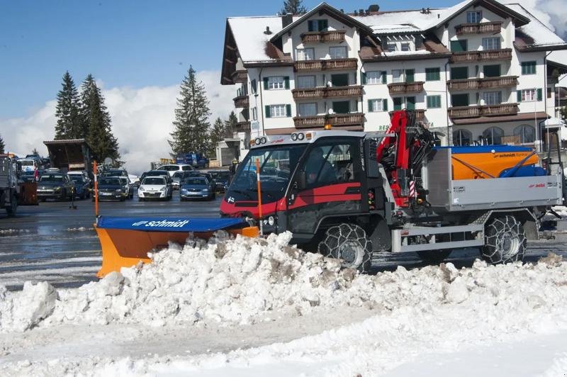 Schneepflug του τύπου Schmidt Tarron Compact MS 27 C, Neumaschine σε Landquart (Φωτογραφία 1)