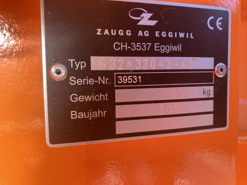 Schneepflug typu Sonstige Zaugg Schneepflug G32-330-45°, Neumaschine w Landquart (Zdjęcie 3)