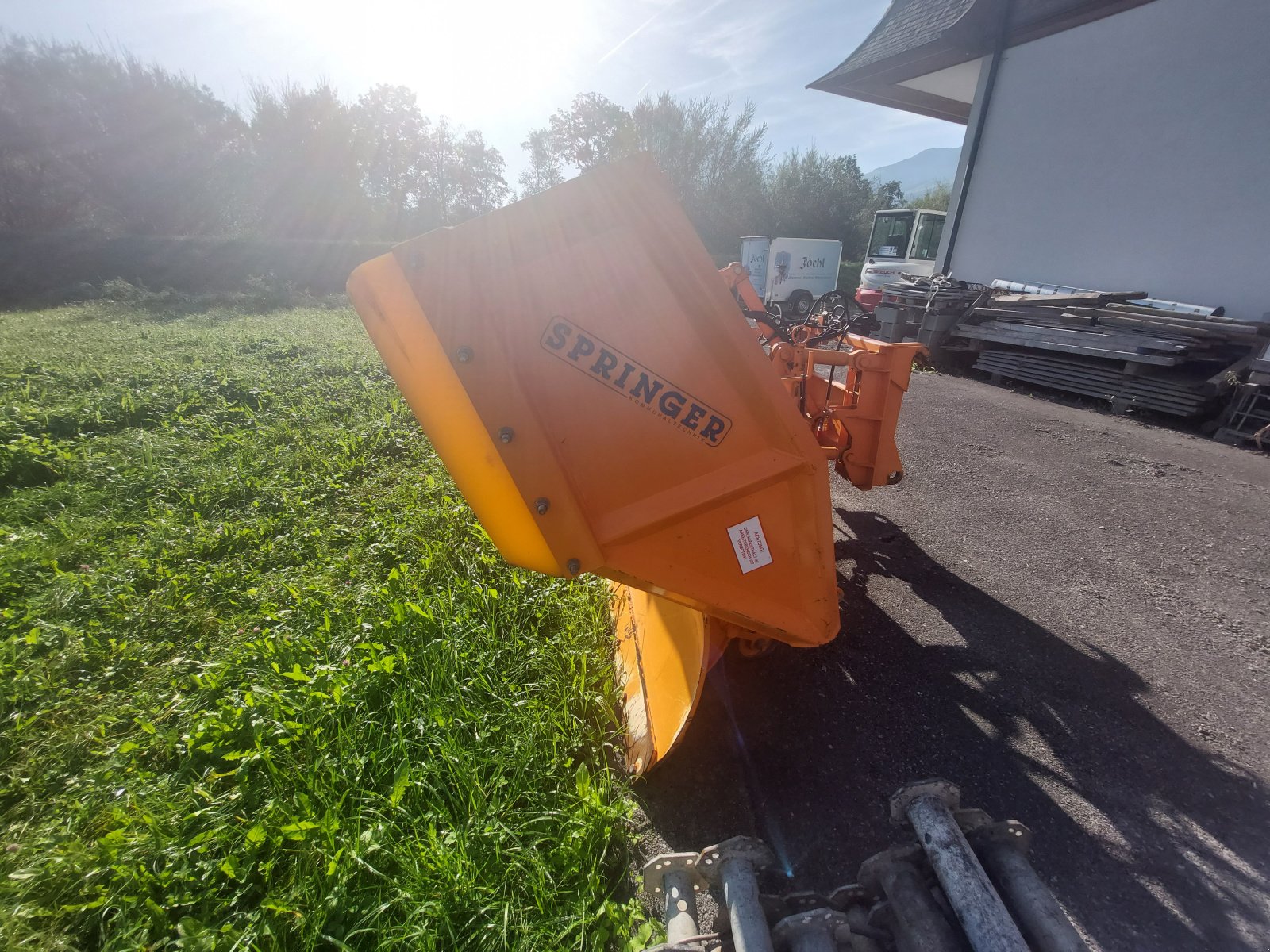 Schneepflug Türe ait Springer SHE 3604, Gebrauchtmaschine içinde St. Johann in tirol (resim 3)