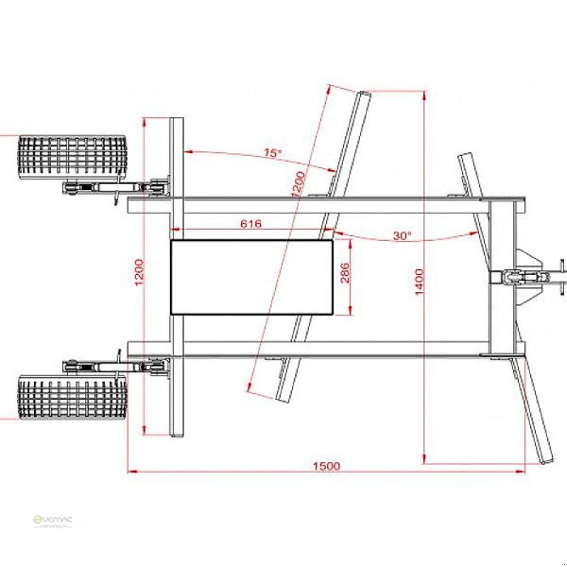 Schneepflug του τύπου Vemac Planierschild Geo NW TR ATV Quad UTV PKW Wegehobel Erdhobel NEU, Neumaschine σε Sülzetal OT Osterweddingen (Φωτογραφία 4)