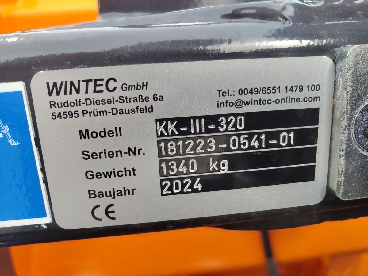 Schneepflug Türe ait Wintec KK-III-320, Neumaschine içinde NATTERNBACH (resim 18)