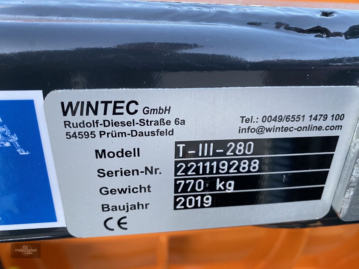 Schneepflug a típus Wintec T III 280 Schneepflug Dreipunkt, Neumaschine ekkor: Rankweil (Kép 10)