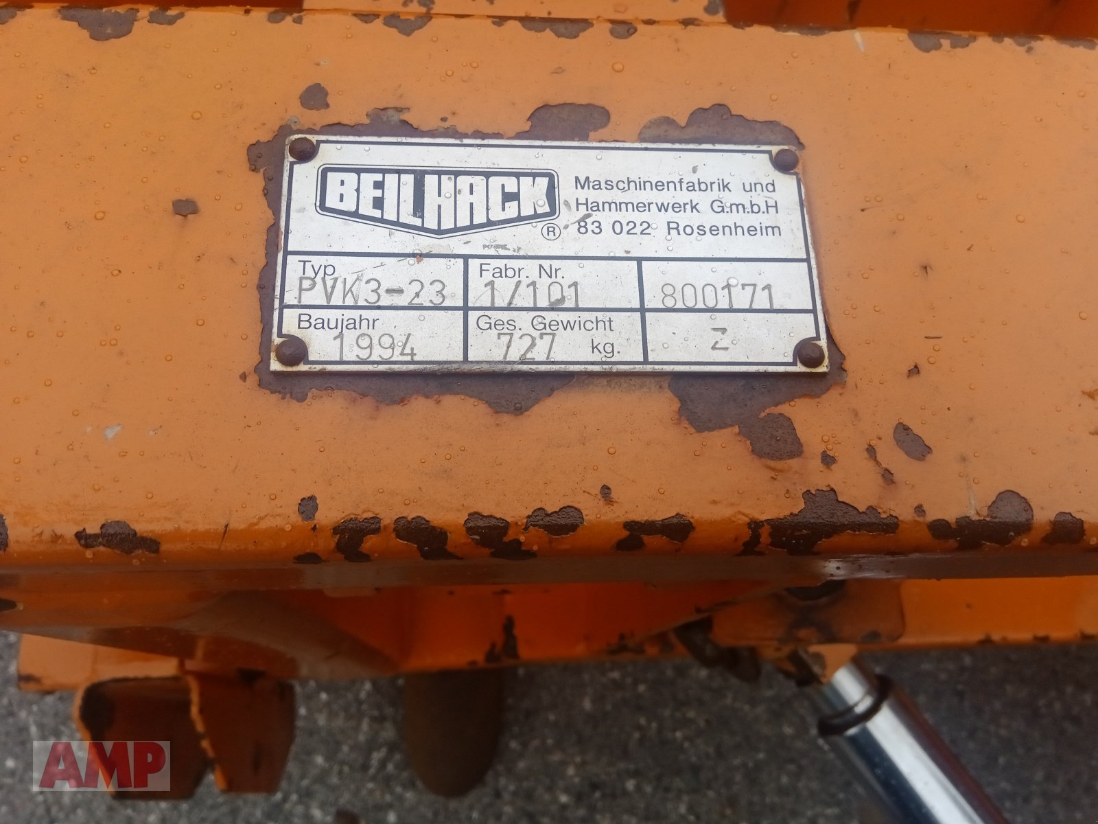 Schneeräumschild tip Beilhack PVK 3-23, Gebrauchtmaschine in Teising (Poză 4)