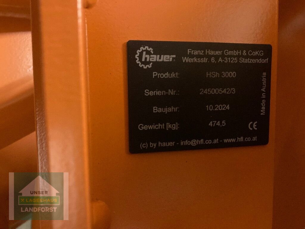 Schneeräumschild del tipo Hauer HS 3000, Neumaschine en Kapfenberg (Imagen 5)