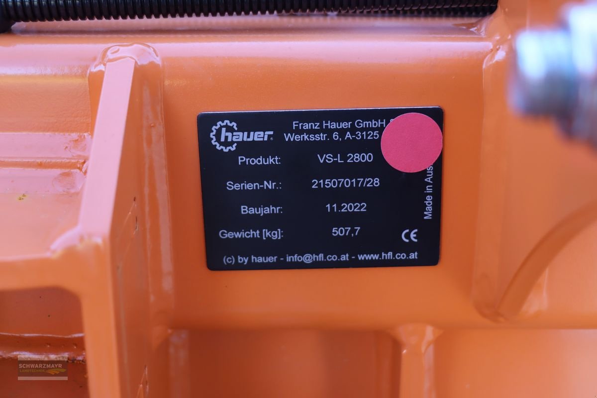 Schneeräumschild typu Hydrac VS-L 2800 3 Punkt, Neumaschine v Gampern (Obrázek 15)