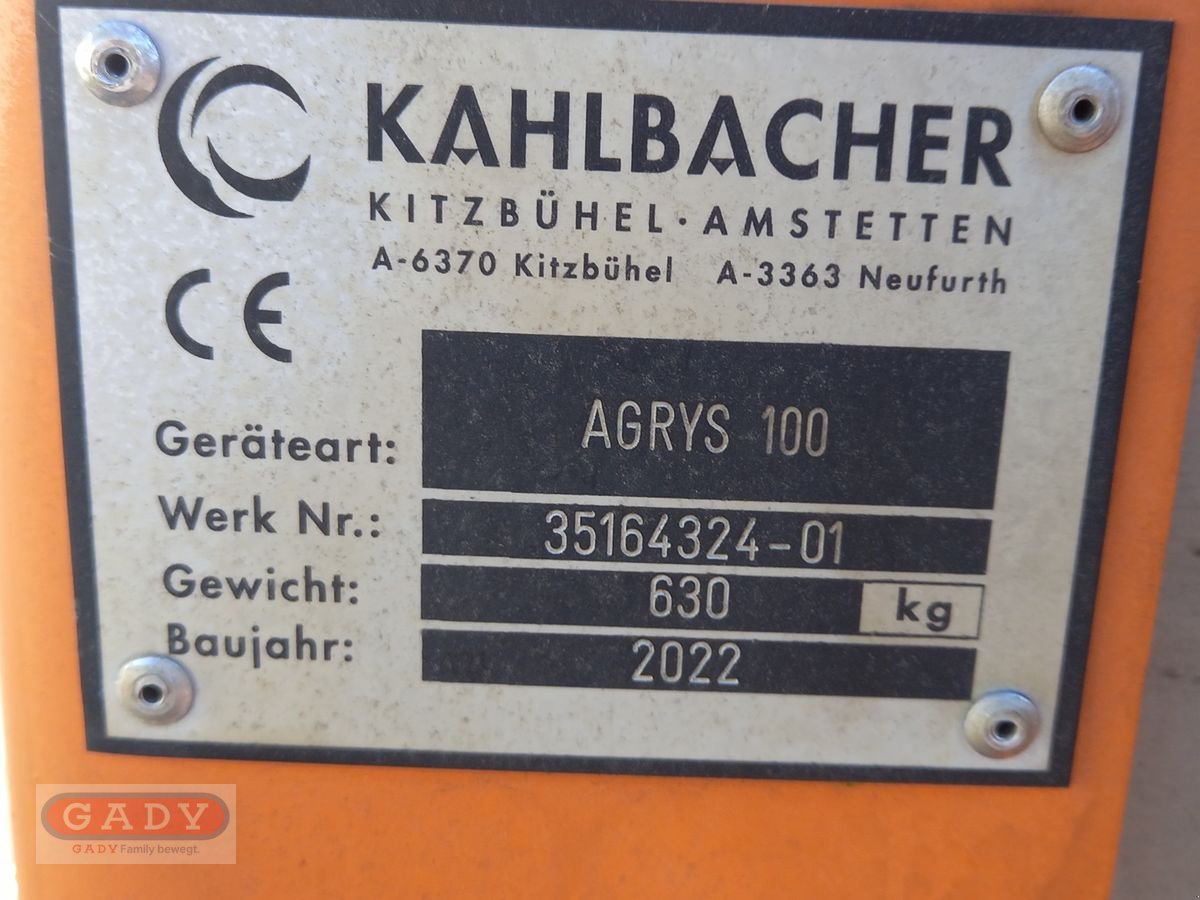 Schneeräumschild του τύπου Kahlbacher AGRYS 100 SELBSTLADESTREUER, Neumaschine σε Lebring (Φωτογραφία 11)