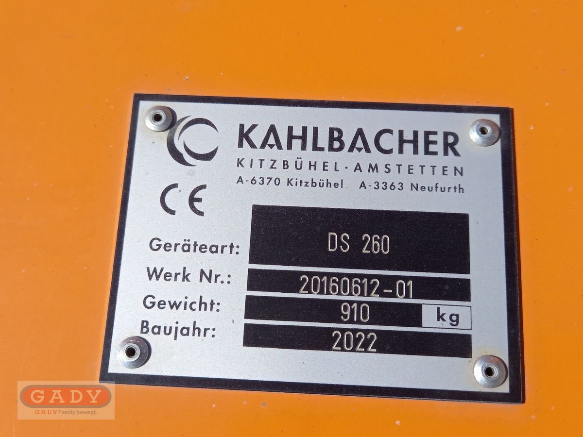 Schneeräumschild του τύπου Kahlbacher DS 260, Vorführmaschine σε Lebring (Φωτογραφία 12)