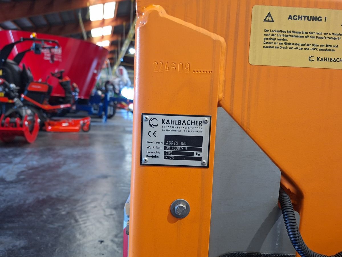 Schneeräumschild du type Kahlbacher Selbstladestreuer AGRYS S 150, Neumaschine en Bergheim (Photo 5)