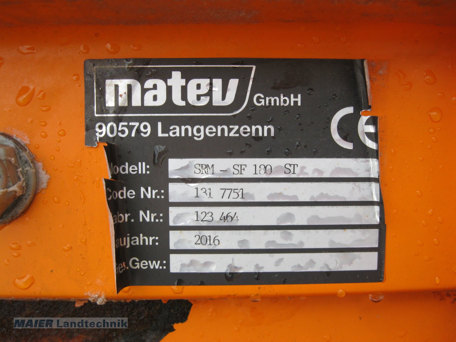 Schneeräumschild del tipo Matev SRM- SF, Gebrauchtmaschine en Dieterskirchen (Imagen 4)