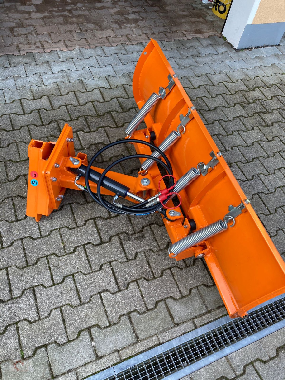 Schneeräumschild typu MS Mini 150 cm KAT Kommunalaufnahme Hydraulische Schwenkung, Neumaschine w Tiefenbach (Zdjęcie 4)