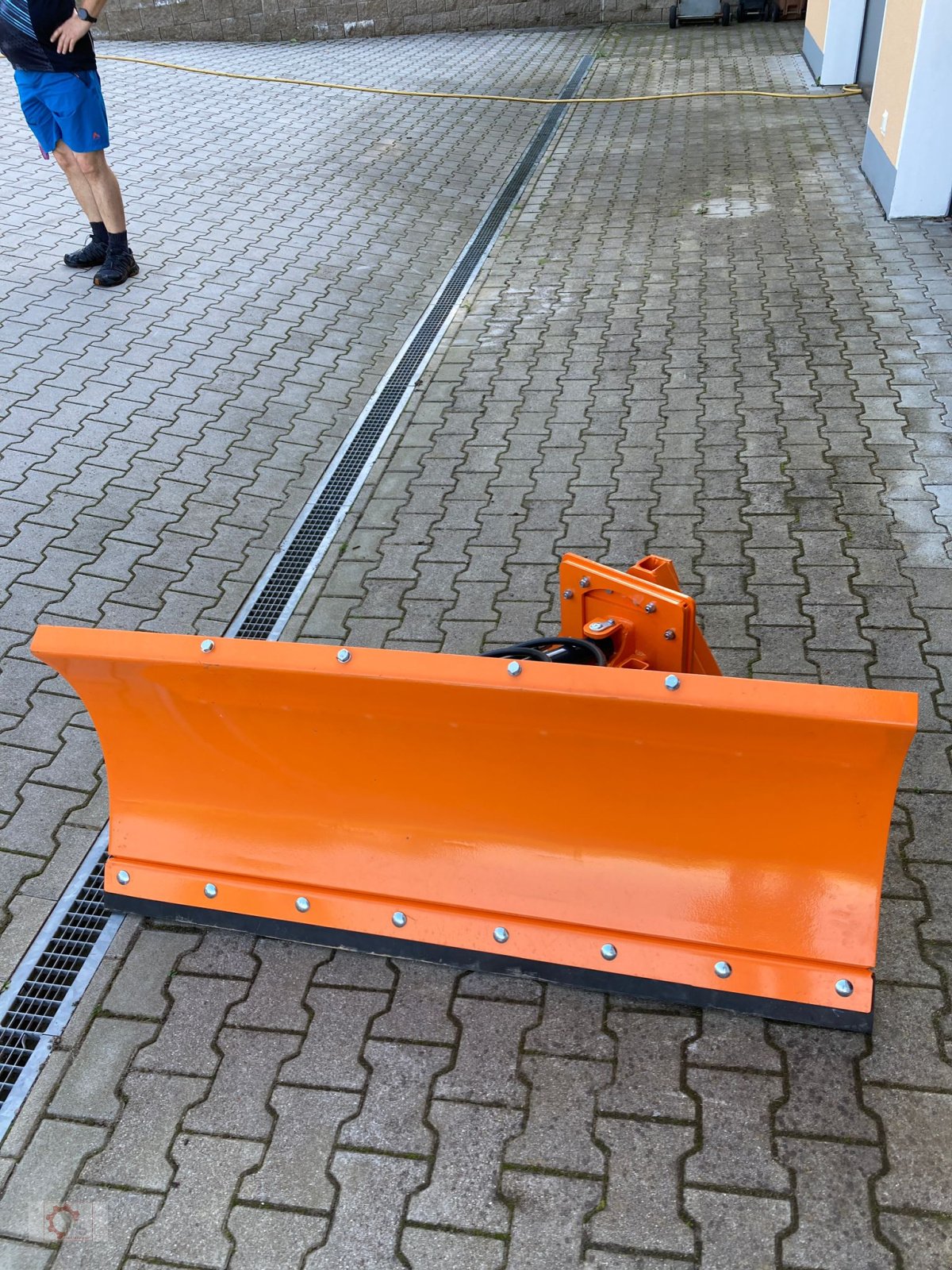 Schneeräumschild typu MS Mini 150 cm KAT Kommunalaufnahme Hydraulische Schwenkung, Neumaschine w Tiefenbach (Zdjęcie 10)