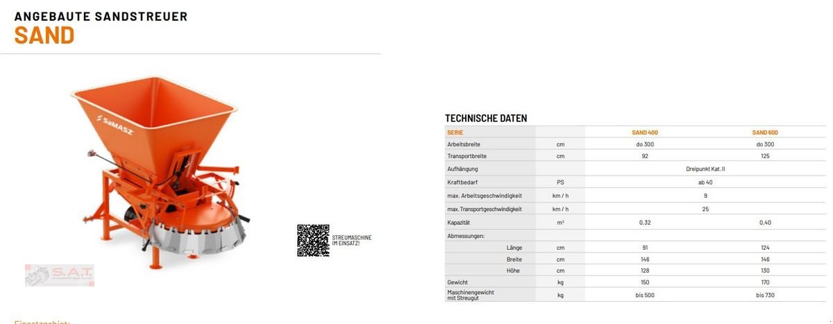 Schneeräumschild typu SaMASZ 40 Modelle-Frühbezug 2024, Neumaschine v Eberschwang (Obrázok 18)