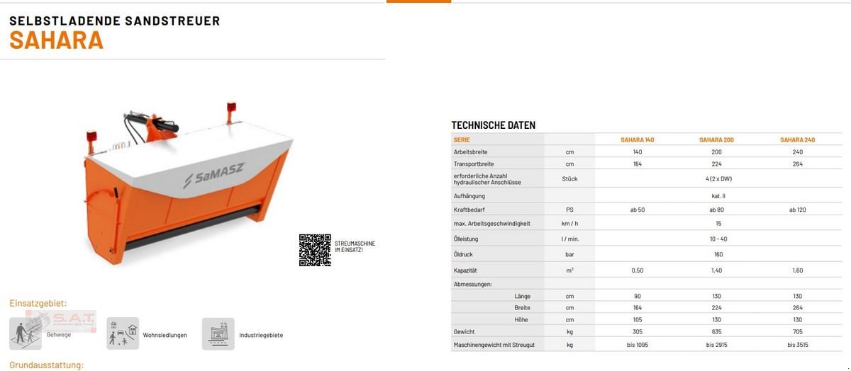 Schneeräumschild tip SaMASZ 40 Modelle-Frühbezug 2024, Neumaschine in Eberschwang (Poză 17)