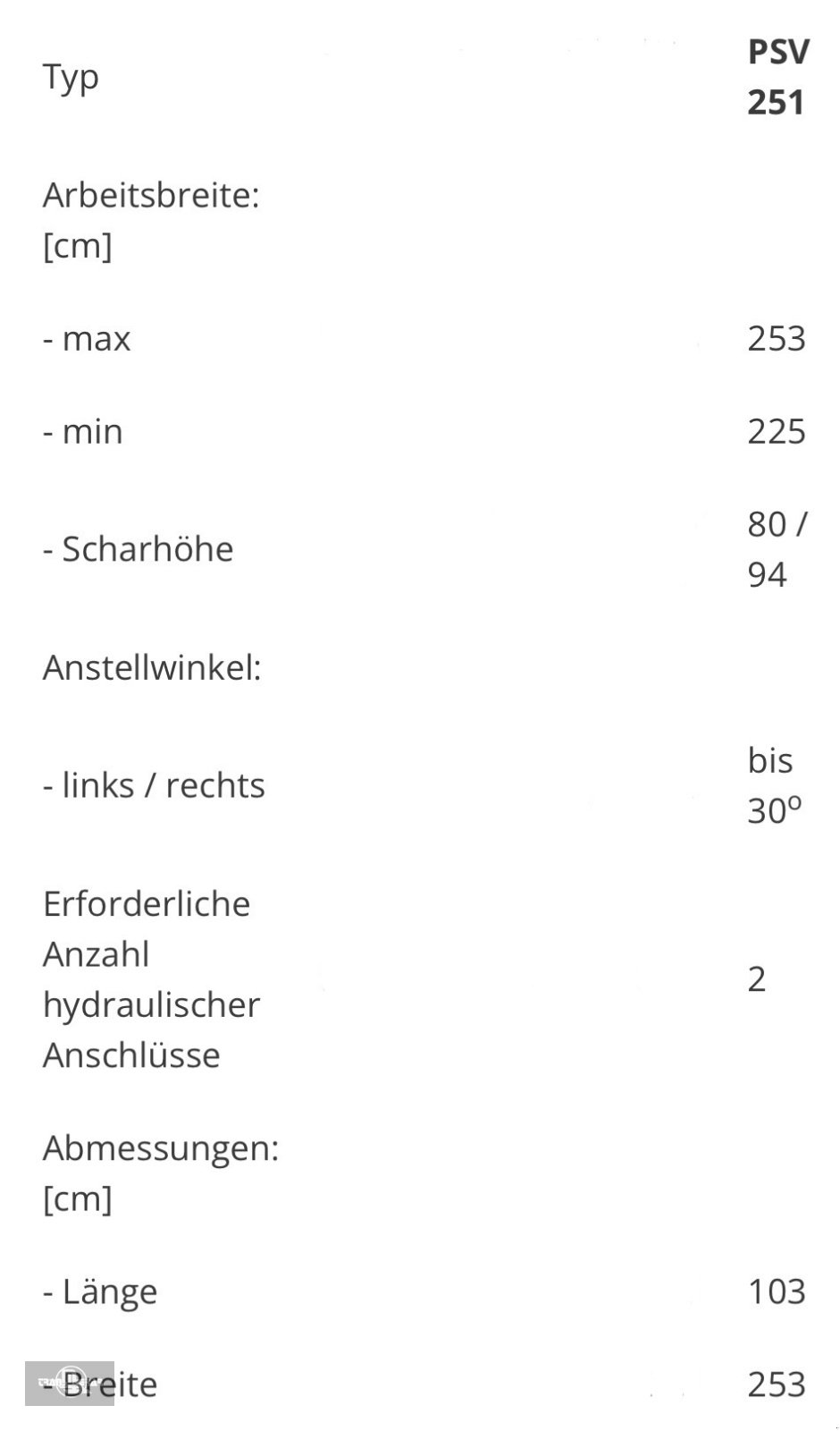 Schneeräumschild des Typs SaMASZ PSV 251, Gebrauchtmaschine in Rankweil (Bild 7)