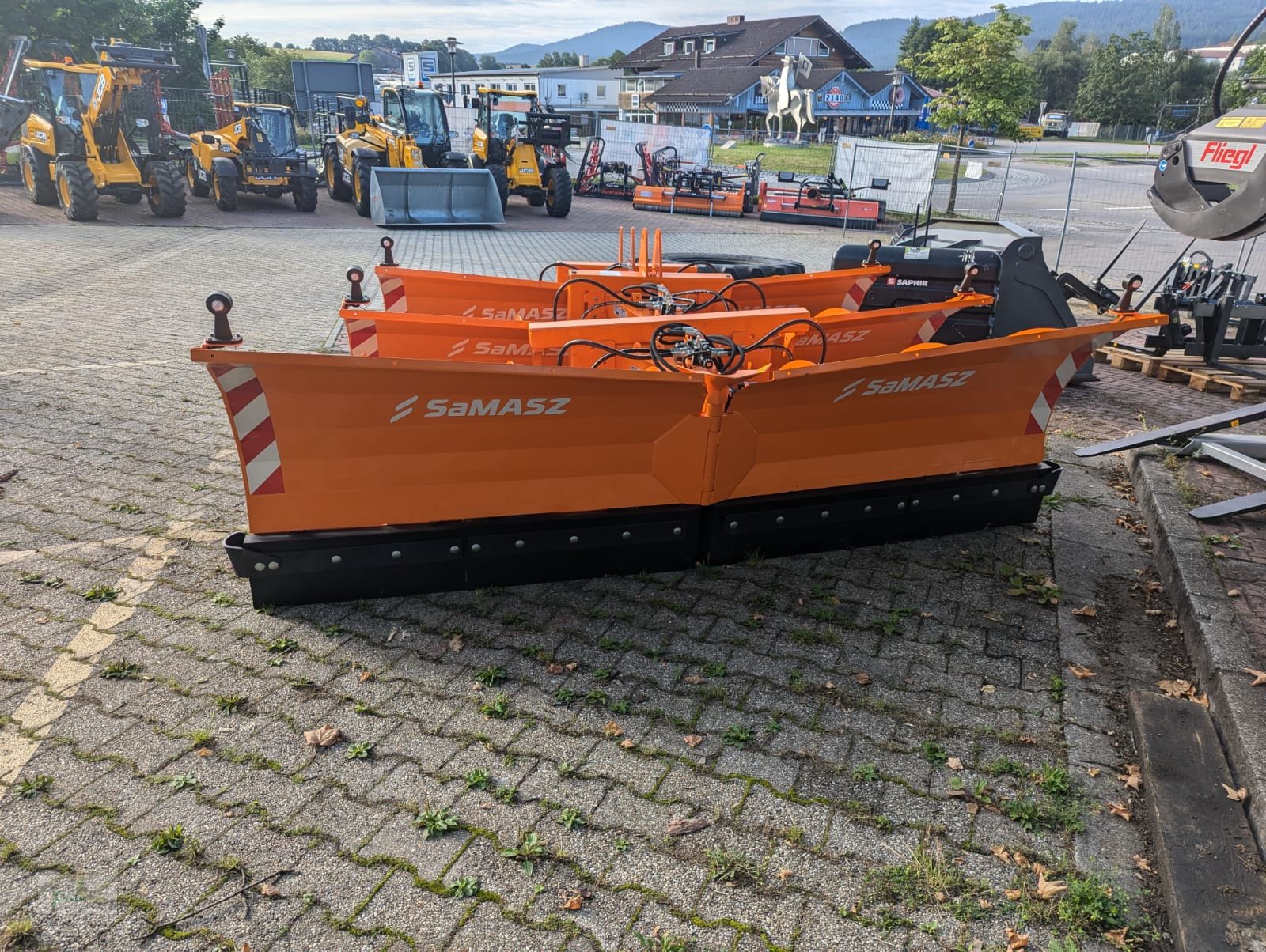 Schneeräumschild des Typs SaMASZ PSV 251, Neumaschine in Bad Kötzting (Bild 2)