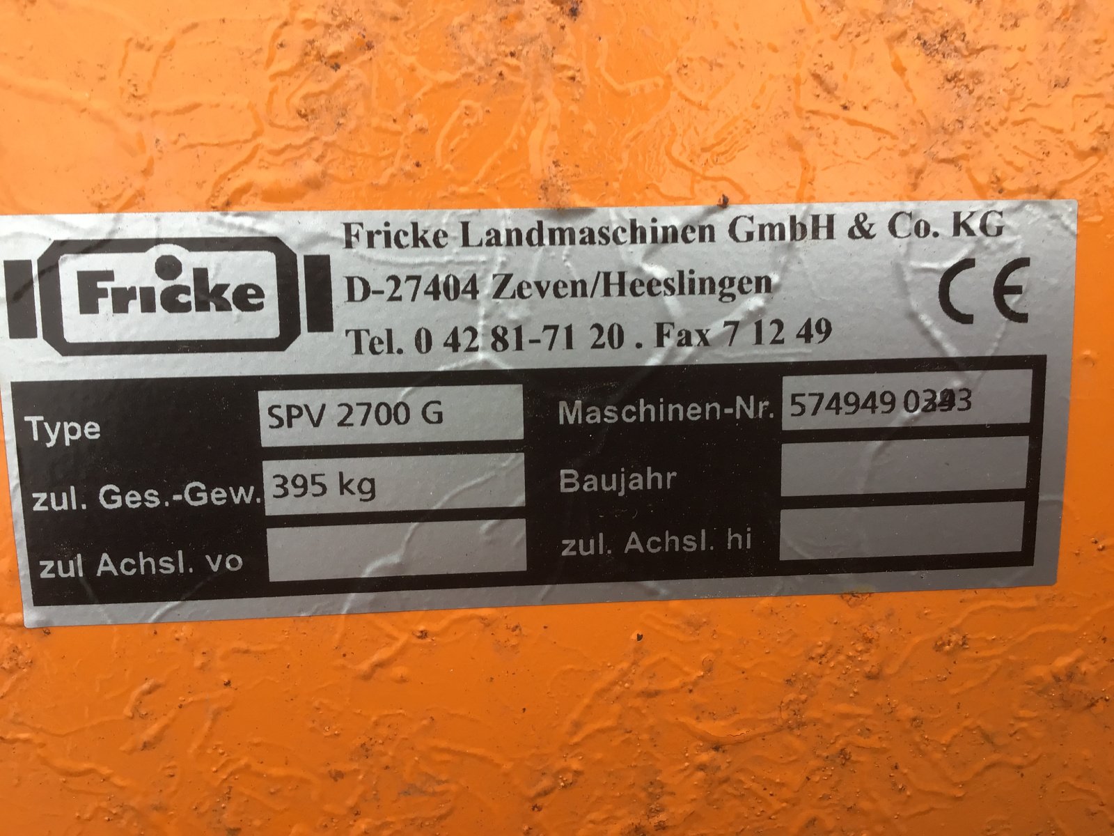 Schneeräumschild от тип Saphir SPV 2700 G, Gebrauchtmaschine в Hagenbüchach (Снимка 4)