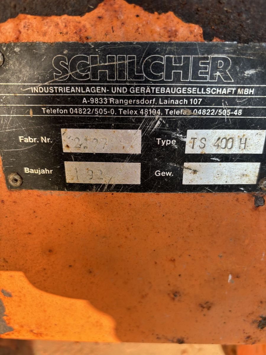 Schneeräumschild typu Schilcher TS 400H, Gebrauchtmaschine w Liebenau (Zdjęcie 6)