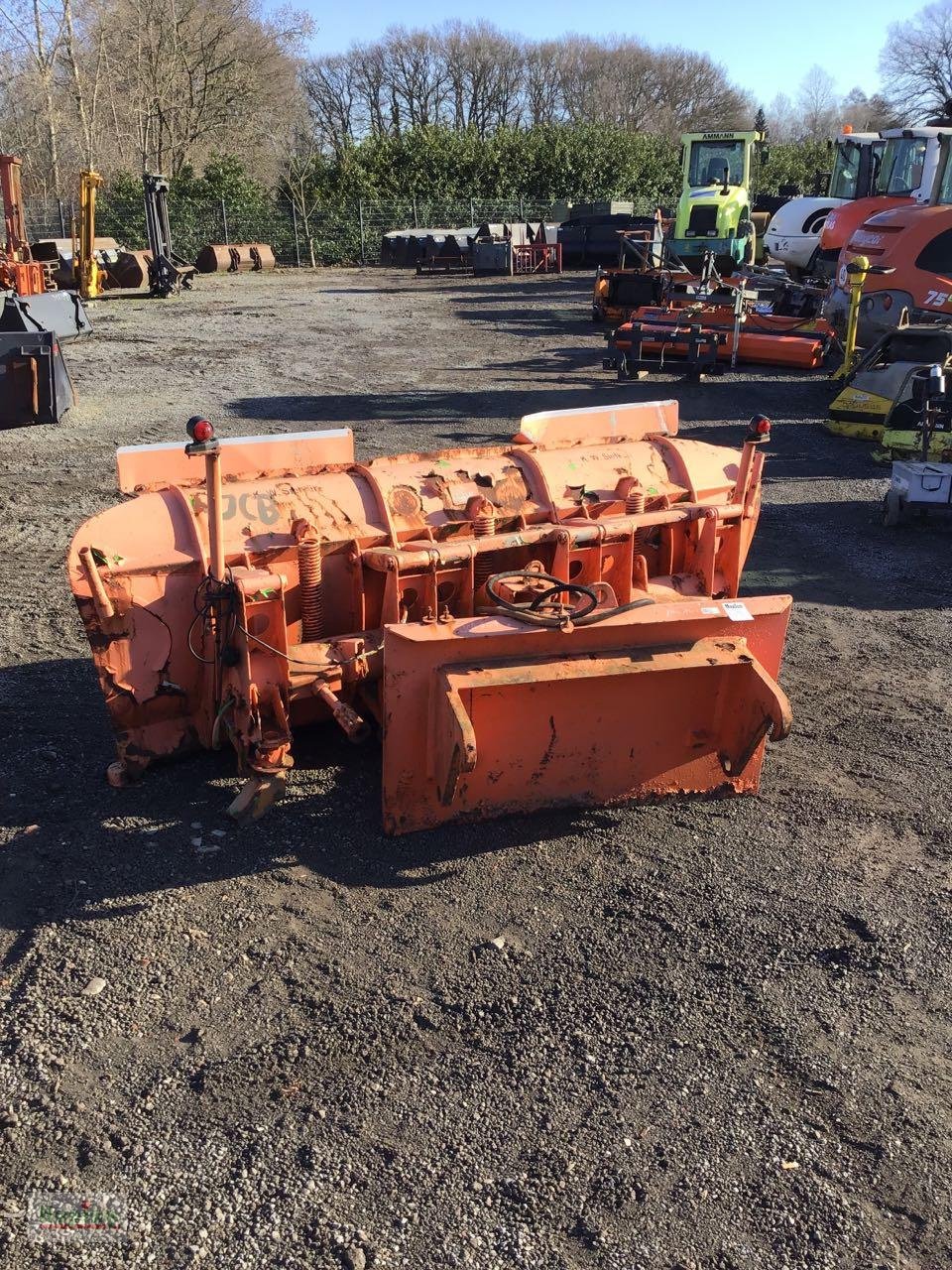 Schneeräumschild tip Schmidt 2500mm; JCB409, Gebrauchtmaschine in Bakum (Poză 1)