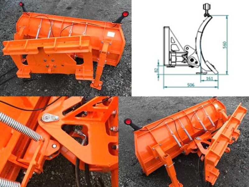 Schneeräumschild tip Sonstige G101 120-200 cm, Gebrauchtmaschine in Vrå (Poză 5)